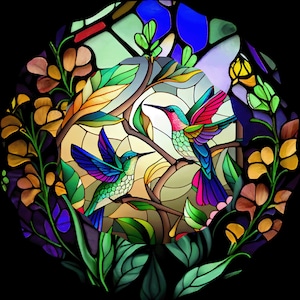 Hummingbird 10&quot; Wind Spinner and Free Baby spinner included