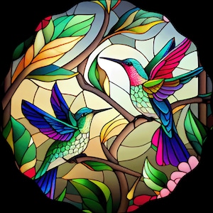 Hummingbird 10&quot; Wind Spinner and Free Baby spinner included