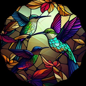 Hummingbird 10&quot; Wind Spinner  and Free Baby spinner included