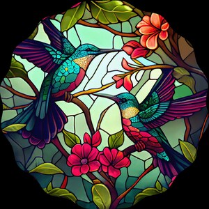 Hummingbird 10&quot; Wind Spinner and Free Baby spinner included