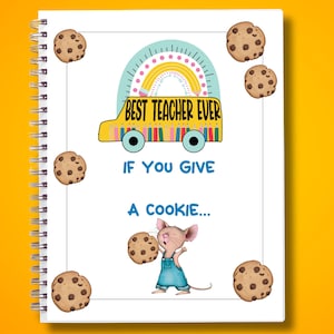 Teacher Appreciation Gift: If You Give a Mouse a Cookie Print (Digital File)