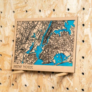 Mappa di New York City SVG