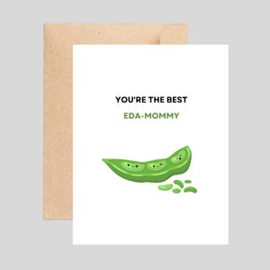 Tu es la meilleure maman eda| jolie carte de jeu de mots pour l'anniversaire d'une mère | carte d'anniversaire drôle de mères | carte d'anniversaire jeu de mots | carte d'anniversaire pour maman | anniversaire de maman