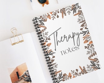 Therapy Notebook, SLP Gifts, Counselor Gift, Speech Therapist Notepad, LSSP Notebook, Pathologist Gifts , Speech Therapy