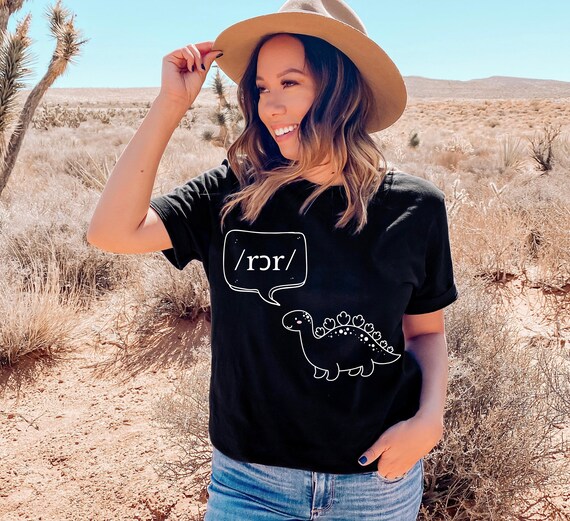 Pediatric SLP Shirt Cute Dino Phonetics 