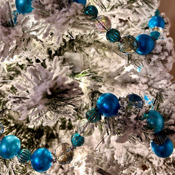Crystal Tree Garland Etsy