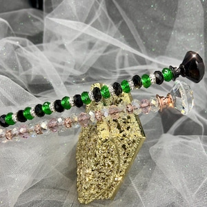 Glinda & Elphaba wands | Wicked wands for dress up and cosplay | Pink Fairy princess wand