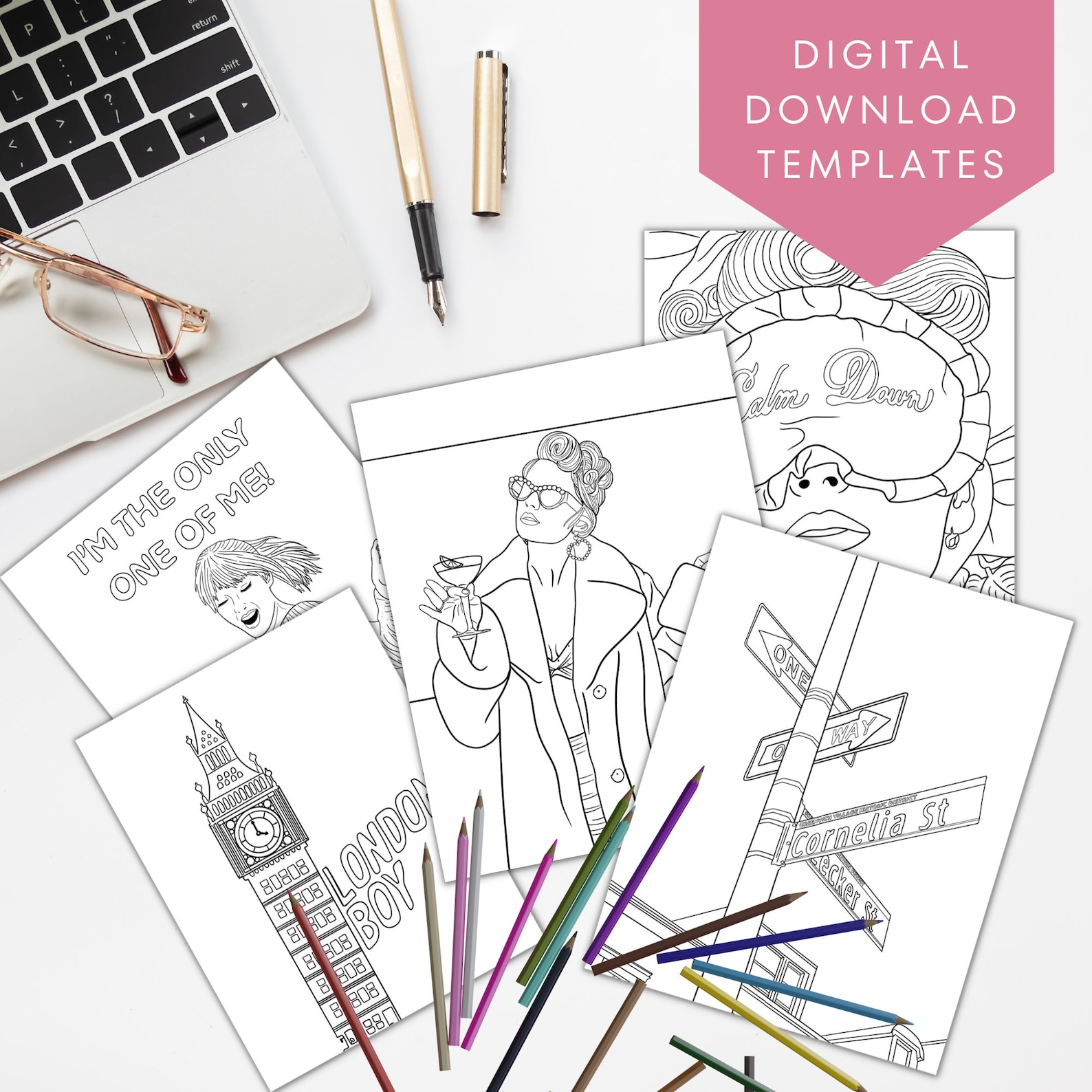 Taylor Swift Coloring Book / Taylor Swift Lover Coloring Pages ...