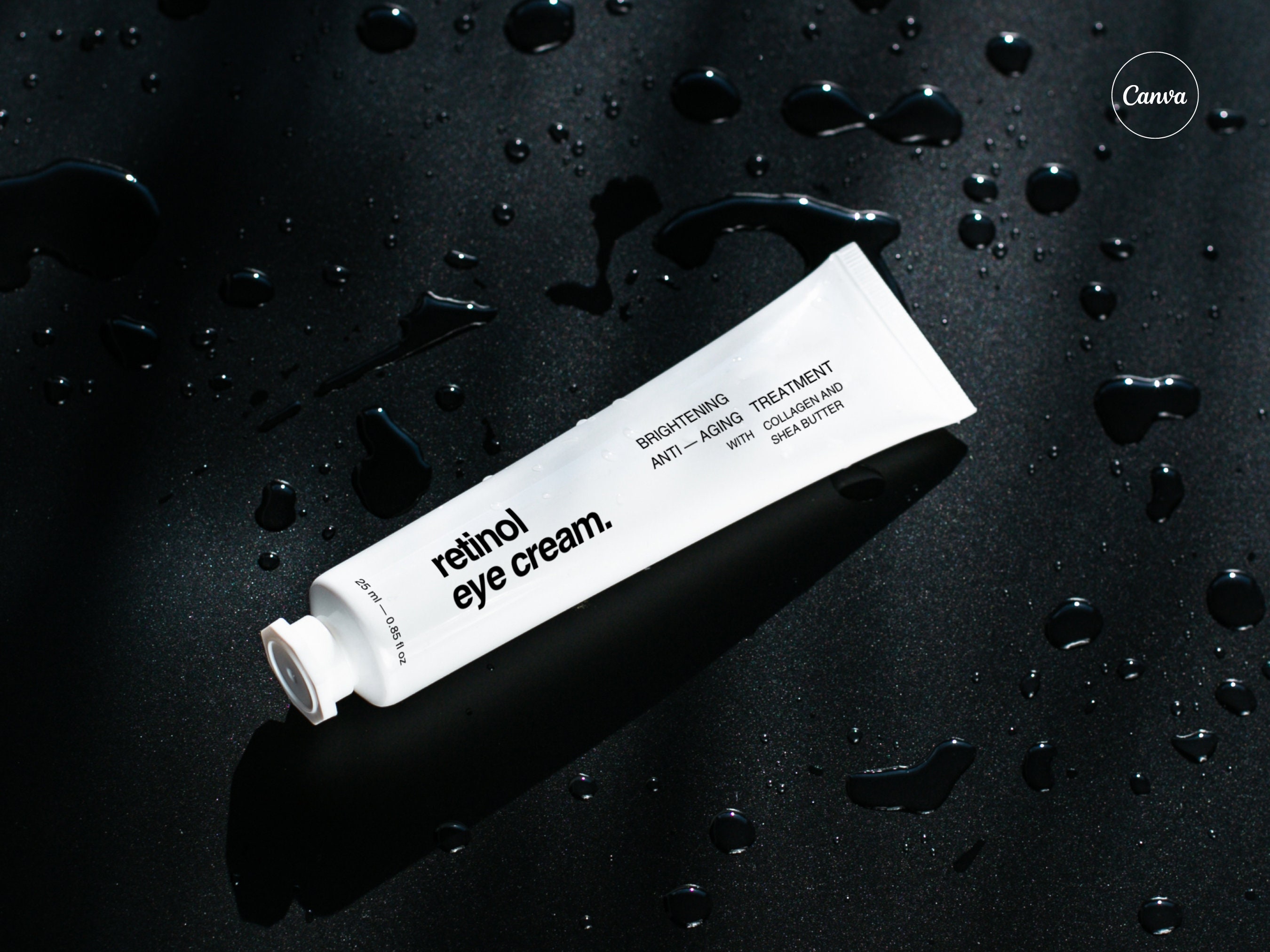 Cosmetic Tube Label Template Editable Skincare Label Beauty Etsy