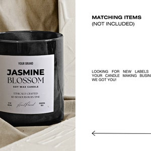 Looking for new labels for your candle business? We got you! Check our profile