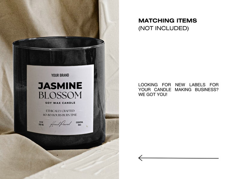 Looking for new labels for your candle business? We got you! Check our profile