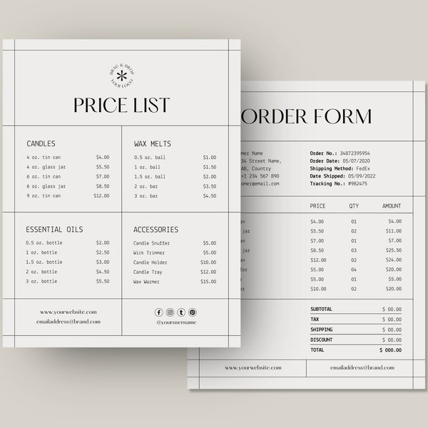 Embroidery Price Sheet - Etsy