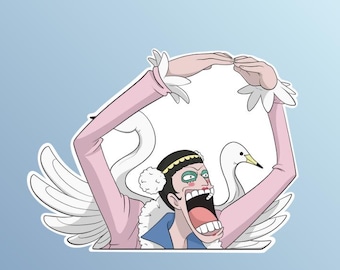 Bon Clay - Anime - Peeking - Vinyl Permanent Decal - Lifetime Warranty