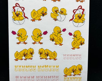 Easter Duck Sticker for planning and journaling