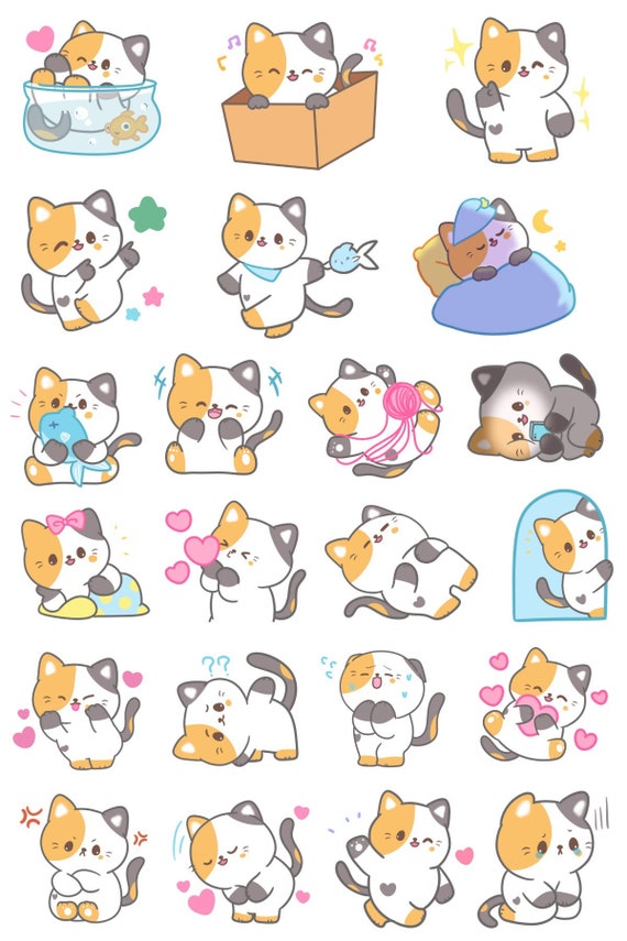 Silly Cat Sticker