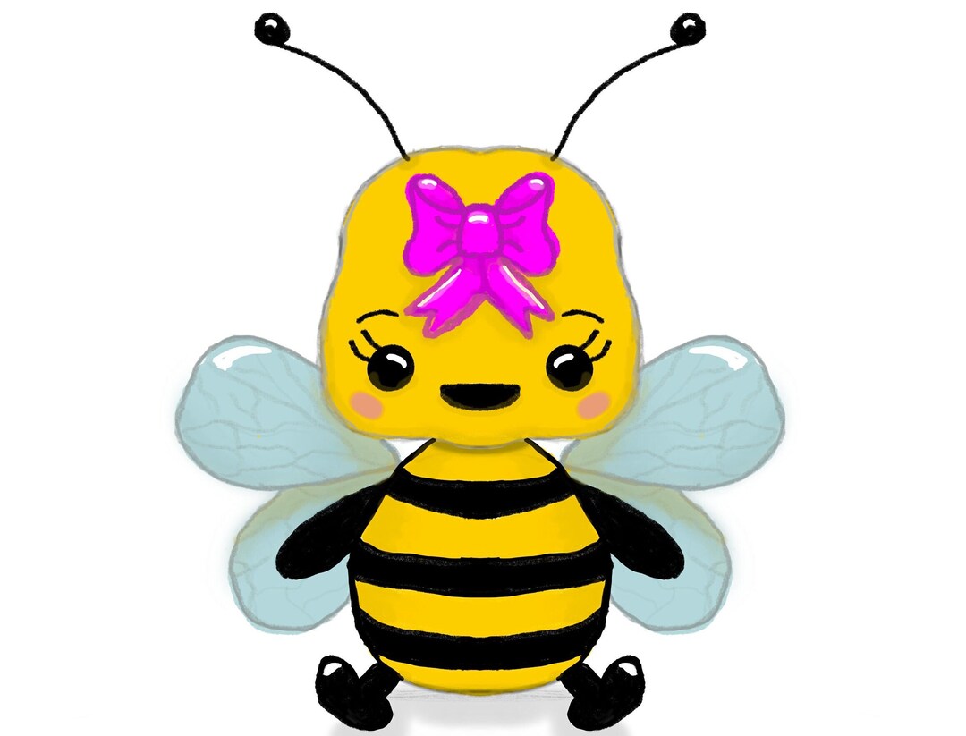 Bee Sticker Die Cut, Bee Die Cut, Journal and Planning Stickers, Bees