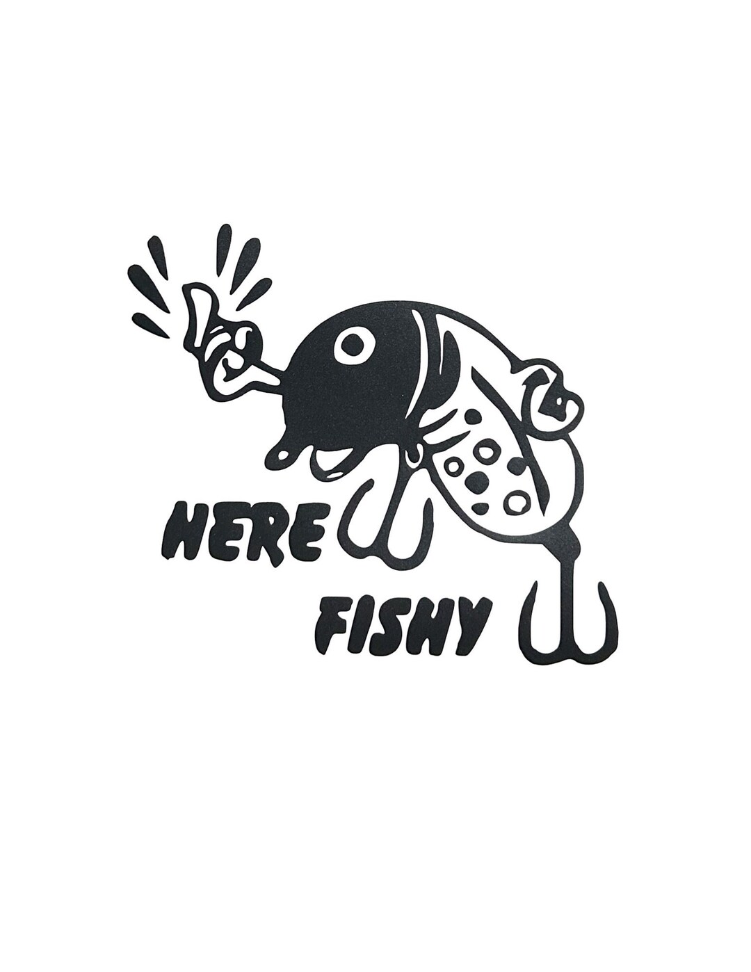 Fishing Lure Decal, Car Decal, Fishing Decal, Crankbait Etsy