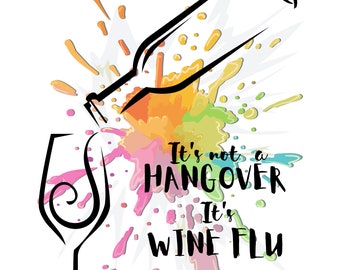 Wine Sticker, Wine Die Cut Sticker, Journal and Planning Sticker, Wine