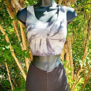 MTO Hemp Cropped tank Hot Shorts Set lowrise