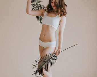 MTO Hemp bralette and briefs set