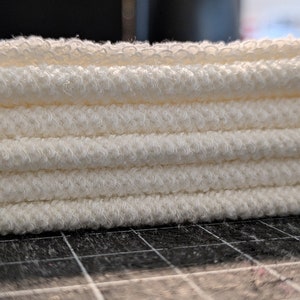 Hanf Waschlappen Frottee 6pk ungefärbt