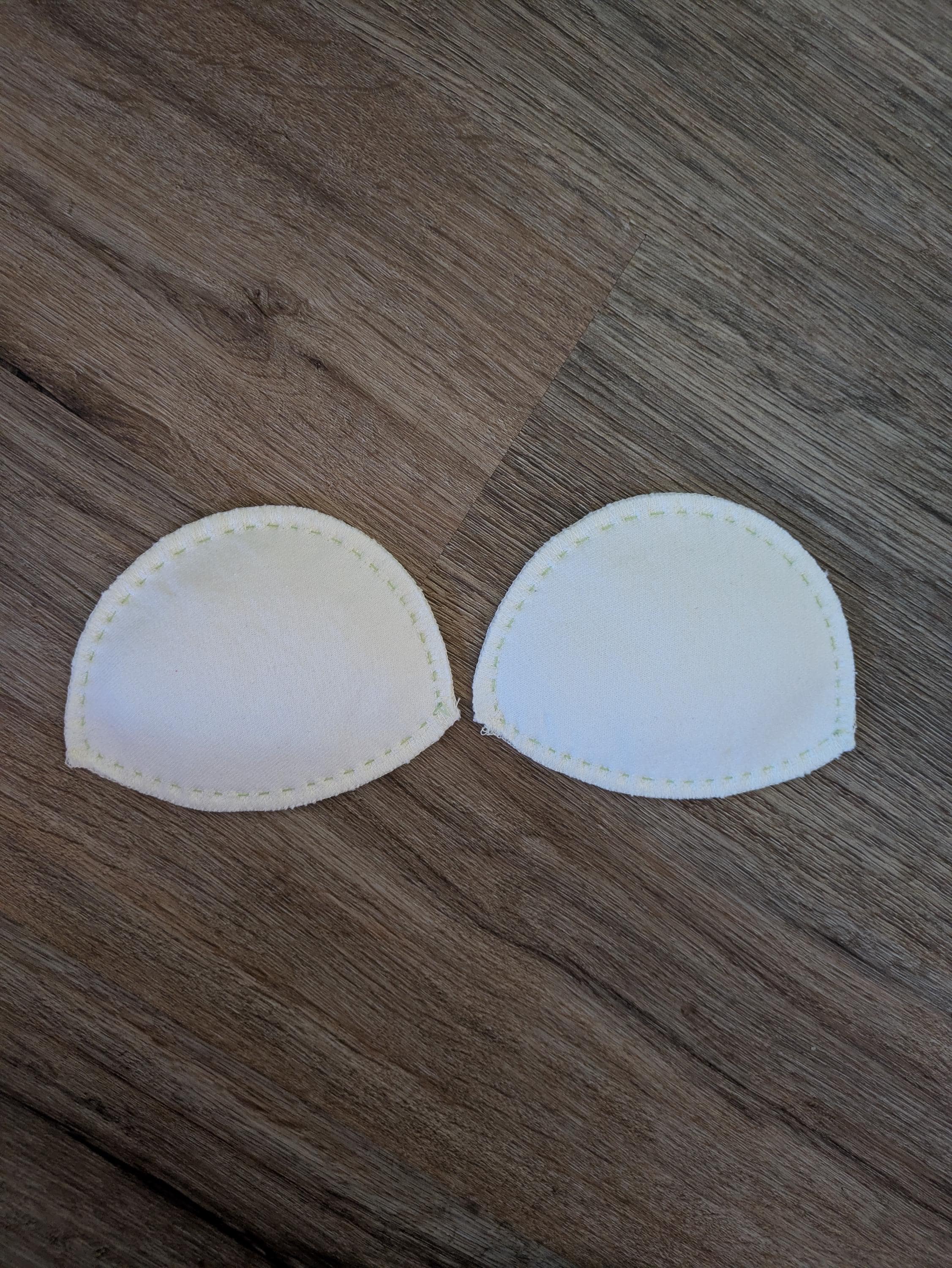 MTO Hemp Bra Pad Inserts Half Cup Natural - Etsy