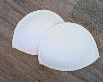 MTO Hampa BH-inlägg Halvkupa Naturfärgad