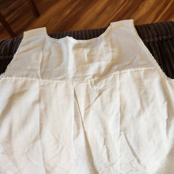 Vintage Size 10 Girls White Slip Dress - image 4