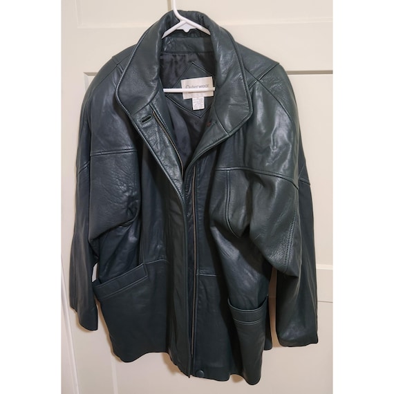 Super soft leather Essentials Outerwear jacket - image 1