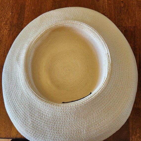 M. David Vintage Woven Hat Melbourne Australia Pale Yellow  display picture 2