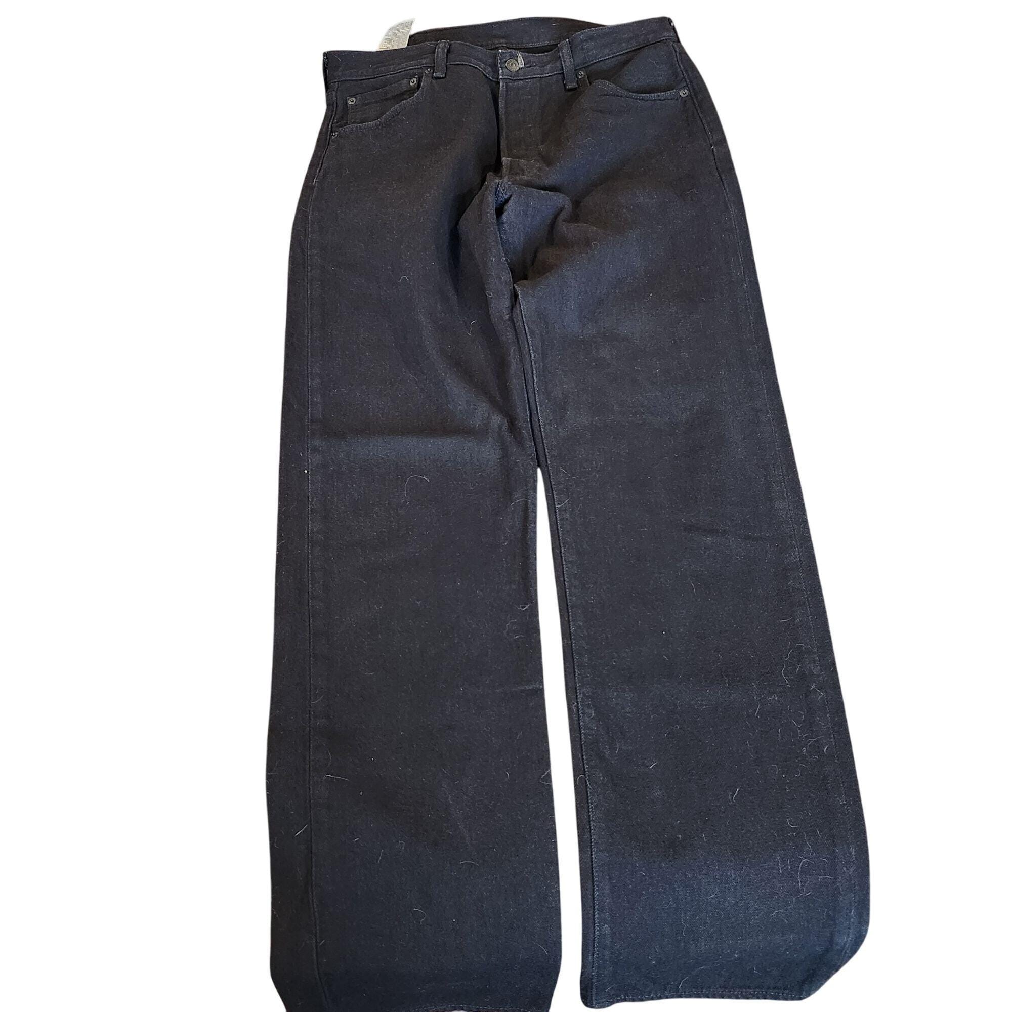 Levis 501XX Mens Jeans W35 L36 Original Riveted Button Fly Back