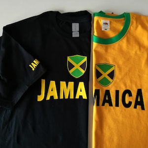 Jamaica Reggae Beats T-Shirt Old School Rasta Kingston Tee Adults Kids Unisex Men's Women's