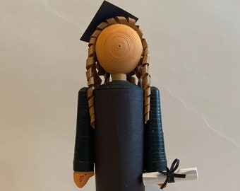 Customizable Paper Quilling Graduate