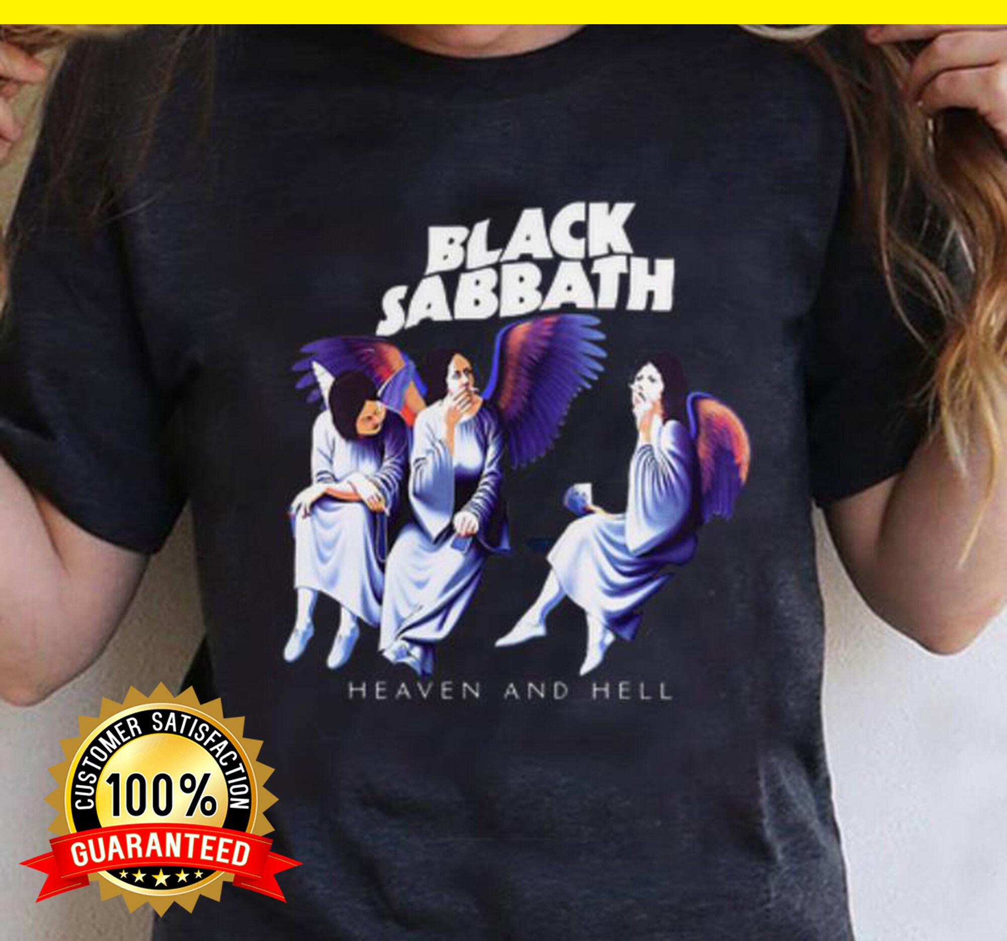 Discover Black Sabbath Heaven And Hell T-Shirt