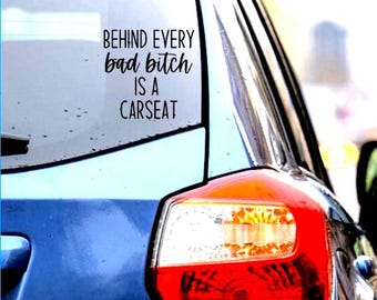 Bad bitch | bad moms club | car sticker | car decal | baby mama | funny sticker | mama bear | baby shower gift | funny mom