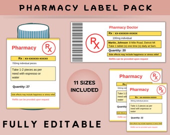 Editable IV Bag Labels Printable IV Bag Labels PDF Iv - Etsy