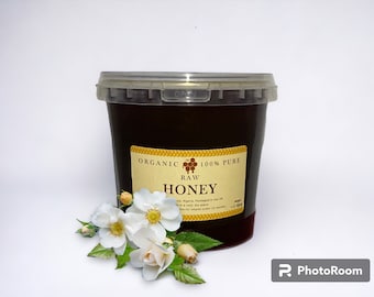 100% Organic Pure Raw African Honey Oyin | Unpasteurised, Unprocessed