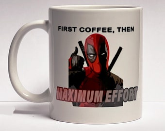 Vandor 55130 Marvel Deadpool 20 oz Ceramic Mug Vandor 55130 Marvel Deadpool 20 oz Ceramic Mug