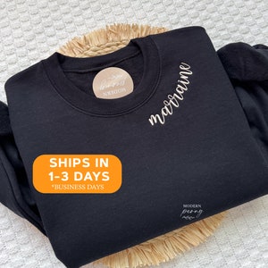 Marraine French Godmother Sweatshirt Embroidered Godmother Crewneck Godmother Proposal Gift, Godmother Shirt Godmother Gifts, marraine shirt