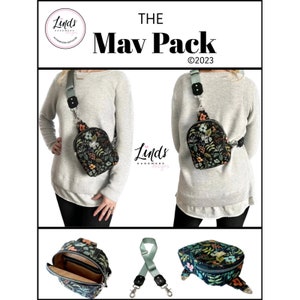 Linds Handmade / Printed Sewing Pattern / Mav Pack