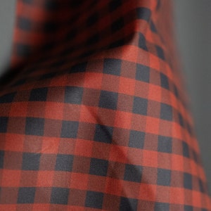 Traditional Oilskin / Gingham / Founding Red