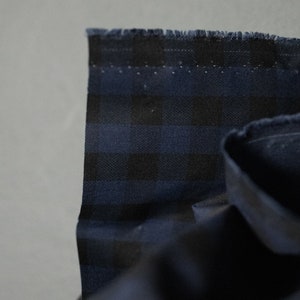 Traditional Oilskin / Gingham / Deep Ocean