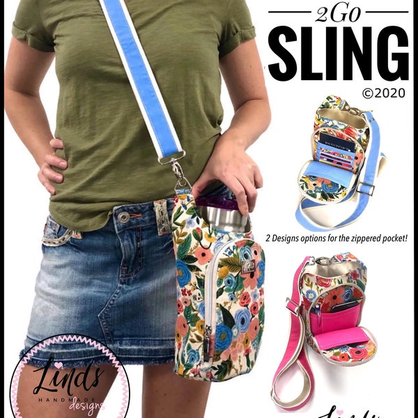 Linds Handmade / Printed Sewing Pattern / H20 2GO Sling