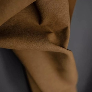Dry Flax Cotton Oilskin / Nicotine
