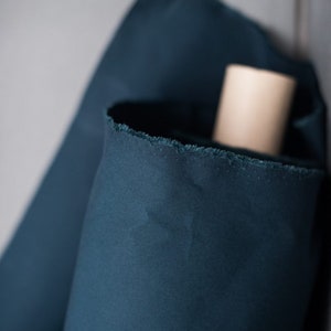 Dry Organic Cotton Oilskin / Midnight