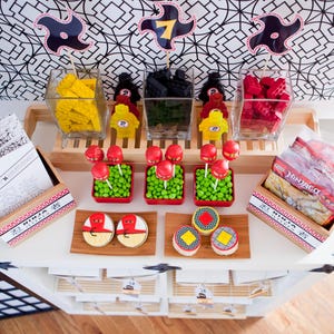 Ninja Geburtstagsparty Komplettes Planungspaket | DIY Party Favors Banner Hintergrund | Geburtstags-Dekor-Kit | Jungen-Party-Ideen