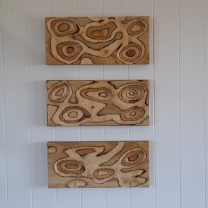 Dekor Holz Schnitzereien, Holz Wand Kunst, Holz Dekor Wand, Holz Skulpturen als Einzelstück oder im Zweier- oder Dreierset