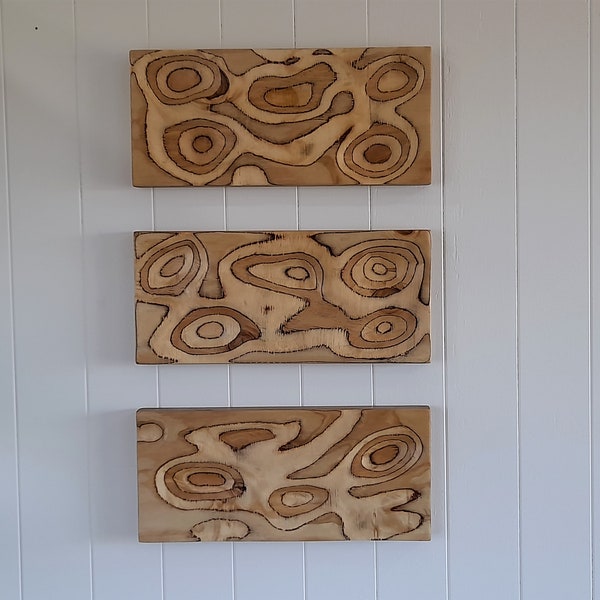 Wood Wall Art Panel Etsy