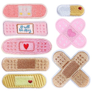 Toppa termoadesiva per cerotti da cucire su toppa ricamata Applicazioni carine Bambino Adulto Uomo Donna Ragazza Ragazzo Abbigliamento Giacca Decorazione