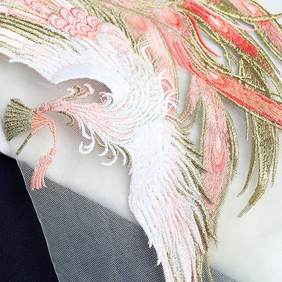 Toppa Con Paillettes A Forma Di Uccello, Da Stirare O Cucire, 12x15 Cm – Huixun, Per Decorare Vestiti E Accessori
